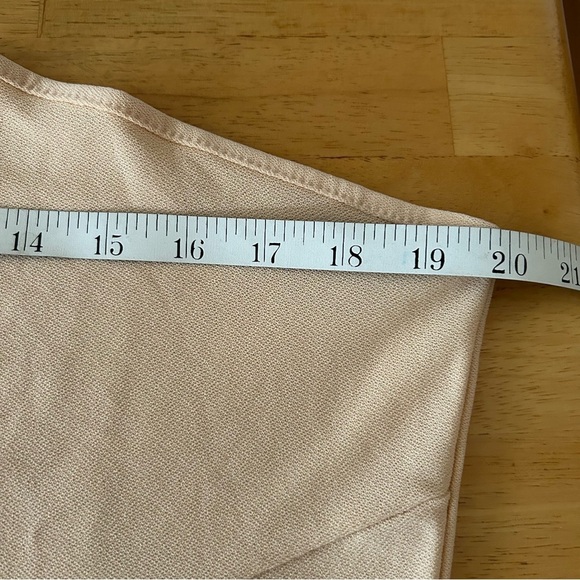 NWT PRETTYLITTLETHING Nude Plus One Shoulder Slinky Bodycon Mini Dress - Picture 10 of 11